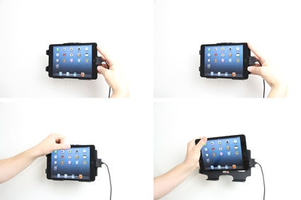 Brodit Aktivhalter zur festen Installation, Apple iPad Mini (A1432, A1454, A1455)