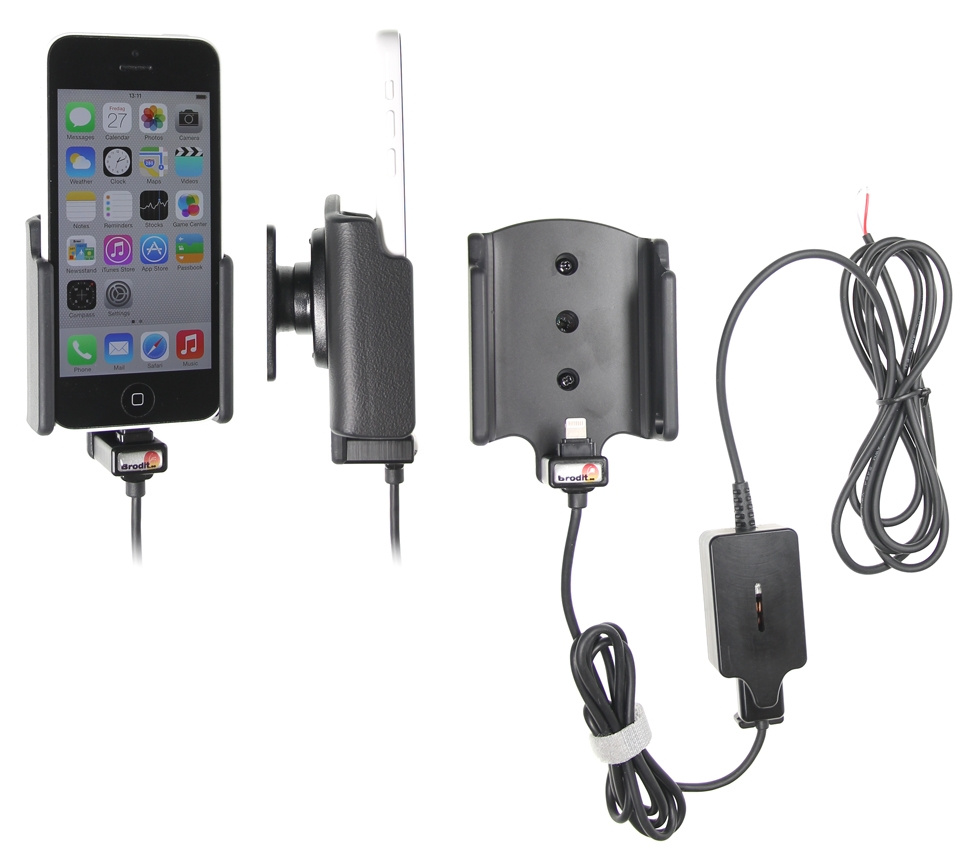 Brodit Aktivhalter zur festen Installation, Apple iPhone 5C