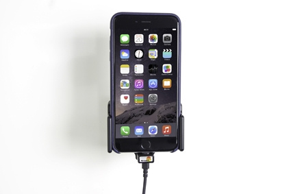 Brodit Aktivhalter zur festen Installation, Apple iPhone 11/11 Pro/6 Plus/6S Plus/7 Plus/8 Plus/X/XR/Xs/Xs Max