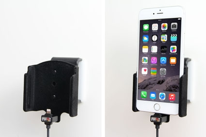 Brodit Aktivhalter zur festen Installation, Apple iPhone 6S Plus/7 Plus/8 Plus/Xs Max