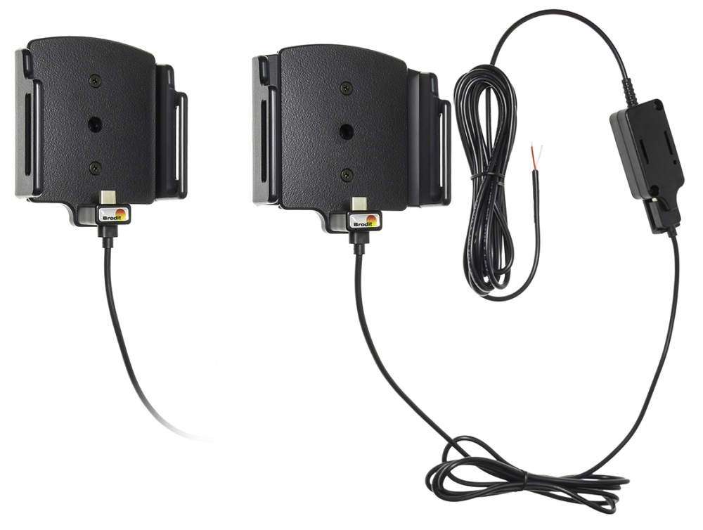 Brodit Aktivhalter zur festen Installation, Samsung Galaxy S24 Ultra SM-S928B/DS/S24+ SM-S926B/DS/S25 Ultra/S25+