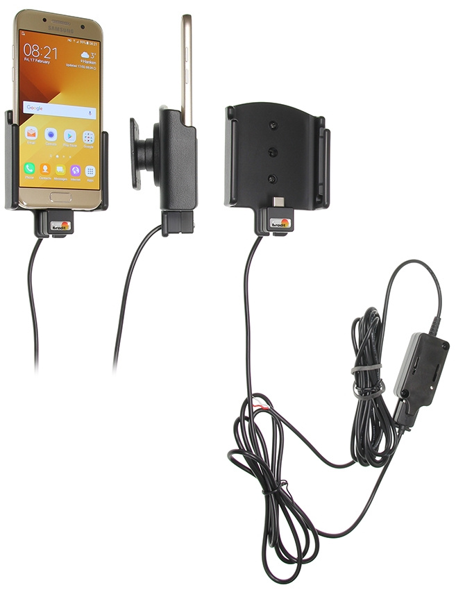 Brodit Aktivhalter zur festen Installation, Samsung Galaxy A3 (2017)