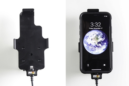 Brodit Aktivhalterung für feste Installation, Apple iPhone 11 Pro/X/Xs