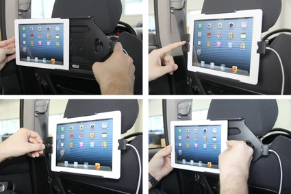 Brodit Halterung mit Schlüsselschloss, Apple iPad 4th Gen (A1458, A1459, A1460)/With Retina (Lightning Connector)