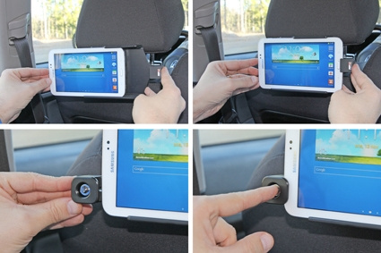 Brodit Halterung mit Schlüsselschloss, Samsung Galaxy Tab 3 7.0 SM-T210/SM-T2110