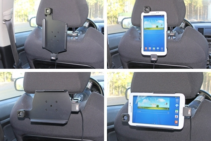Brodit Halterung mit Schlüsselschloss, Samsung Galaxy Tab 3 7.0 SM-T210/SM-T2110