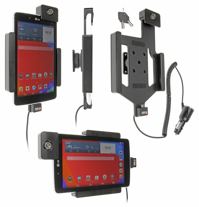 Brodit Halterung mit Schlüsselschloss, LG G Pad 7.0
