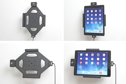 Brodit Halterung mit Schlüsselschloss, Apple iPad 5th Gen (A1822, A1823)/9.7 6th Gen (A1893, A1954)/9.7 New/Air (A1474, A1475, A1476)