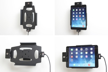 Brodit Halterung mit Schlüsselschloss, Apple iPad Mini 2 (A1489, A1490, A1491)/3 (A1599, A1600)/Retina