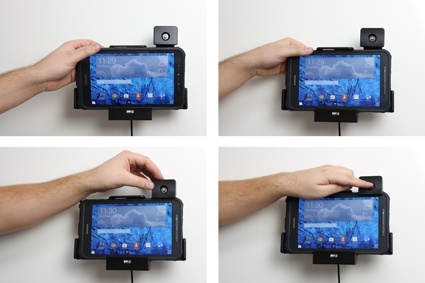 Brodit Halterung mit Schlüsselschloss, Samsung Galaxy Tab Active 8.0 SM-T365