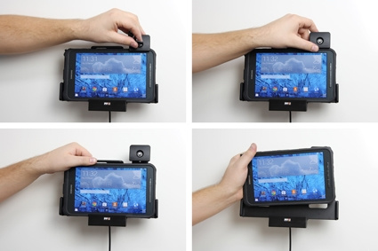 Brodit Halterung mit Schlüsselschloss, Samsung Galaxy Tab Active 8.0 SM-T365