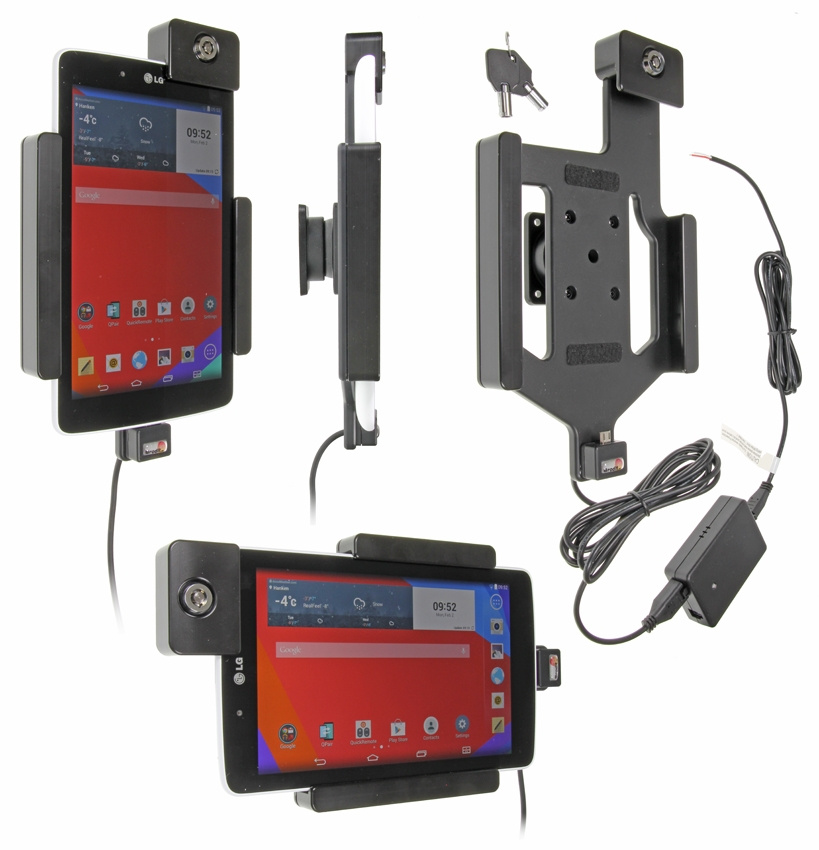 Brodit Halterung mit Schlüsselschloss, LG G Pad 7.0