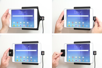 Brodit Halterung mit Schlüsselschloss, Samsung Galaxy Tab A 8.0 (2015) SM-T350