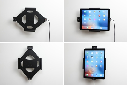 Brodit Halterung mit Schlüsselschloss, Apple iPad Pro 12.9 (A1584, A1652, A1670, A1671)
