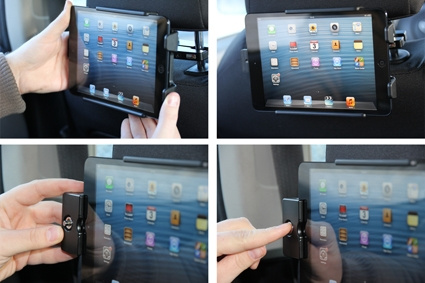 Brodit Halterung mit Schlüsselschloss, Apple iPad Mini (A1432, A1454, A1455)