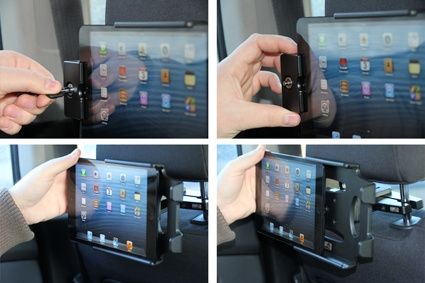 Brodit Halterung mit Schlüsselschloss, Apple iPad Mini (A1432, A1454, A1455)