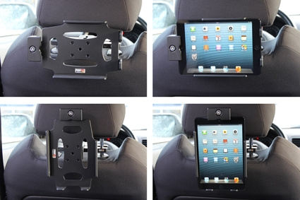 Brodit Halterung mit Schlüsselschloss, Apple iPad Mini (A1432, A1454, A1455)