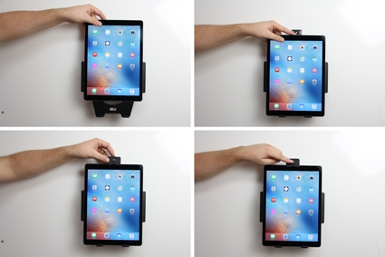 Brodit Halterung mit Schlüsselschloss, Apple iPad Pro 12.9 (A1584, A1652, A1670, A1671)