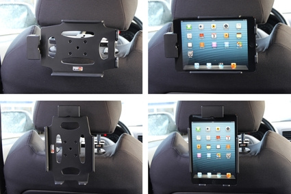 Brodit Halterung mit Feder-Schloss, Apple iPad Mini (A1432, A1454, A1455)