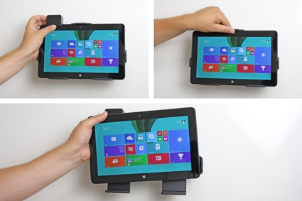 Brodit Halterung mit Feder-Schloss, Dell Venue 11 Pro (Model 5130)/Pro, New (Model 7140)