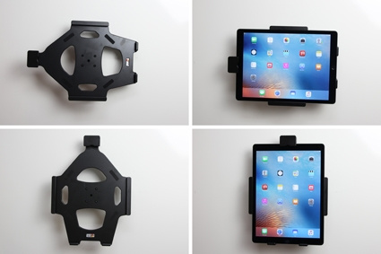 Brodit Halterung mit Feder-Schloss, Apple iPad Pro 12.9 (A1584, A1652, A1670, A1671)