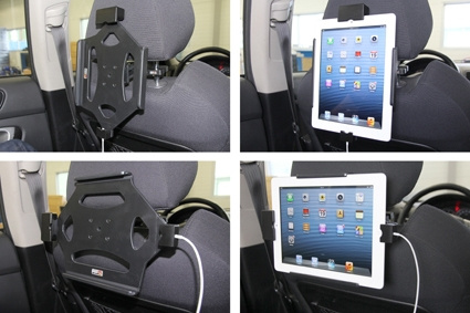 Brodit Halter mit Federverriegelung, Apple iPad 4th Gen (A1458, A1459, A1460)/With Retina (Lightning Connector)
