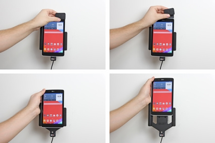 Brodit Halter mit Federverriegelung, LG G Pad 7.0