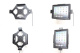 Brodit Halter mit Federverriegelung, Apple iPad 3rd Gen (A1416, A1430, A1403) Brodit Halter mit Federverriegelung, Apple iPad 3rd Gen (A1416, A1430, A1403)