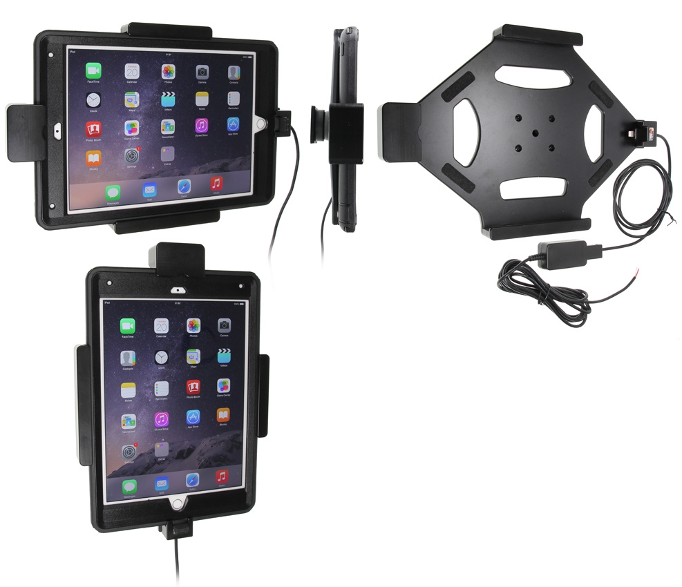 Brodit Halter mit Federverriegelung, Apple iPad Air 2 (A1566, A1567)