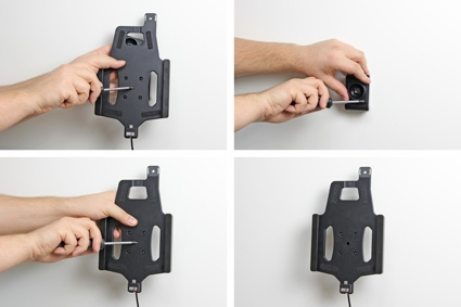 Brodit Halter mit Federverriegelung, LG G Pad F 8.0