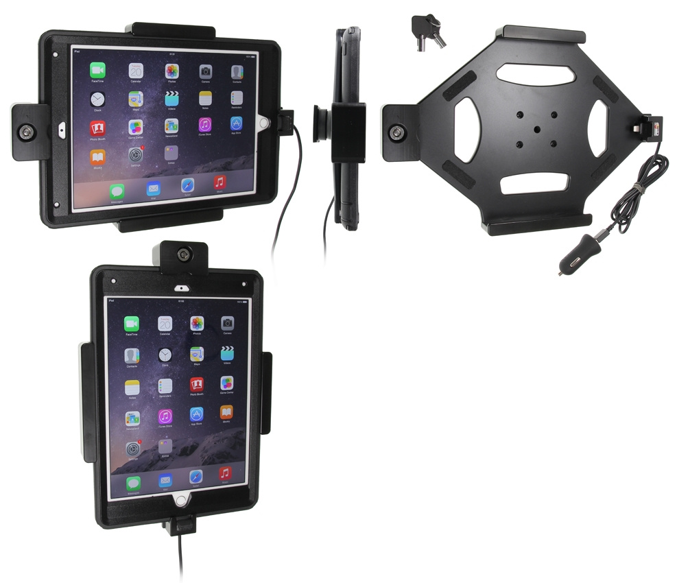 Brodit Halter mit Schlüsselsperre, Apple iPad Air 2 (A1566, A1567)