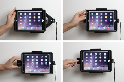 Brodit Halter mit Schlüsselsperre, Apple iPad Air 2 (A1566, A1567)