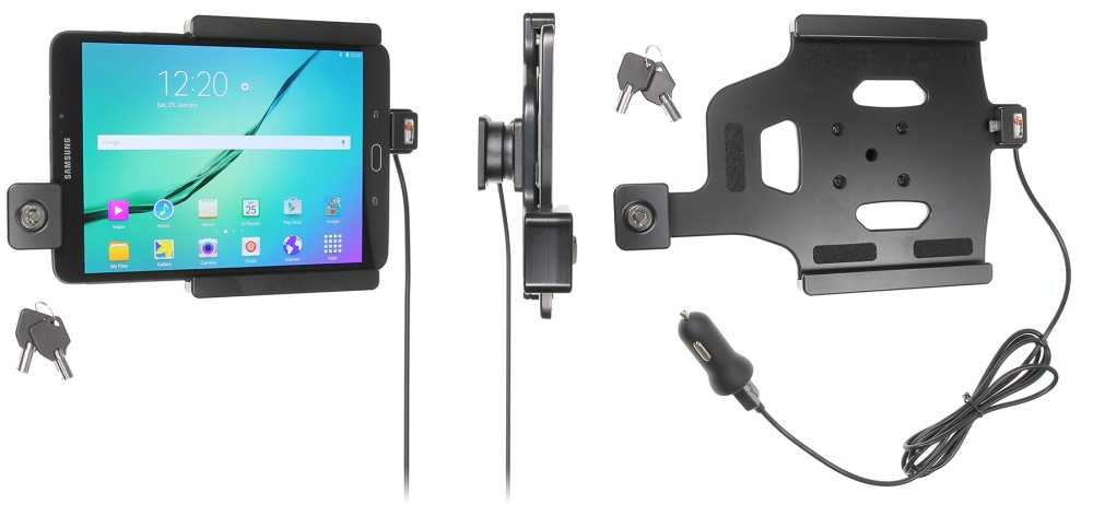 Brodit Halter mit Schlüsselsperre, Samsung Galaxy Tab S2 8.0 SM-T713 /SM-T719