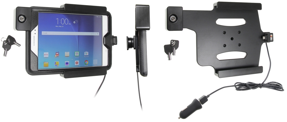 Brodit Halter mit Schlüsselsperre, Samsung Galaxy Tab A 8.0 (2015) SM-T350