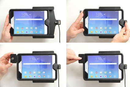 Brodit Halter mit Schlüsselsperre, Samsung Galaxy Tab A 8.0 (2015) SM-T350