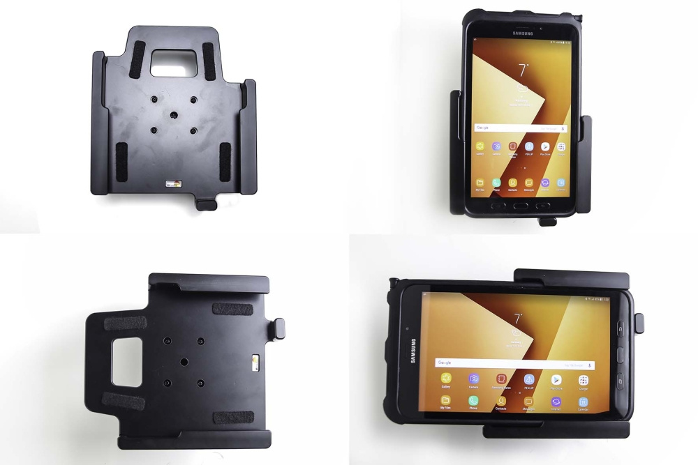 Brodit Passivhalterung mit Kugelgelenk, Samsung Galaxy Tab Active 2 SM-T390/SM-T395/3 SM-T570/SM-T575/5 SM-X300/SM-X306B