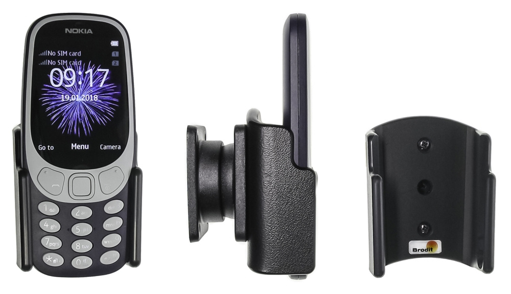 Brodit Passivhalterung mit Kugelgelenk, Nokia 3310 (2017)