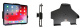 Brodit Passive Halterung mit Kugelgelenk, Apple iPad Air 11 (A2902, A2903, A2904)/Air 11 2025 M3 (A3266, A3267, A2370)/Air 4th Gen (A2072, A2316, A2324, A2325)/Air 5th Gen (A2588, A2589, A2591)/Pro 11 2018 (A1980, A2013, A1934, A1979)/Pro 11 2020 2nd Gene Brodit Passive Halterung mit Kugelgelenk, Apple iPad Air 11 (A2902, A2903, A2904)/Air 11 2025 M3 (A3266, A3267, A2370)/Air 4th Gen (A2072, A2316, A2324, A2325)/Air 5th Gen (A2588, A2589, A2591)/Pro 11 2018 (A1980, A2013, A1934, A1979)/Pro 11 2020 2nd Gene