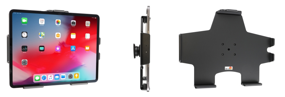 Brodit Passive Halterung mit Kugelgelenk, Apple iPad Air 13 2024  (A2898, A2899, A2900)/Air 13 2025 M3 (A3268, A3268, A2371)/Pro 12,9 2018 (A1876, A1895, A1983, A2014)/Pro 12.9 2020 (A2069, A2232, A2229)/Pro 12.9 5th Gen 2021 (A2378, A2379, A2461)/Pro 12.