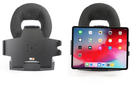 Brodit Passive Halterung mit Kugelgelenk, Apple iPad Air 13 2024  (A2898, A2899, A2900)/Air 13 2025 M3 (A3268, A3268, A2371)/Pro 12,9 2018 (A1876, A1895, A1983, A2014)/Pro 12.9 2020 (A2069, A2232, A2229)/Pro 12.9 5th Gen 2021 (A2378, A2379, A2461)/Pro 12.