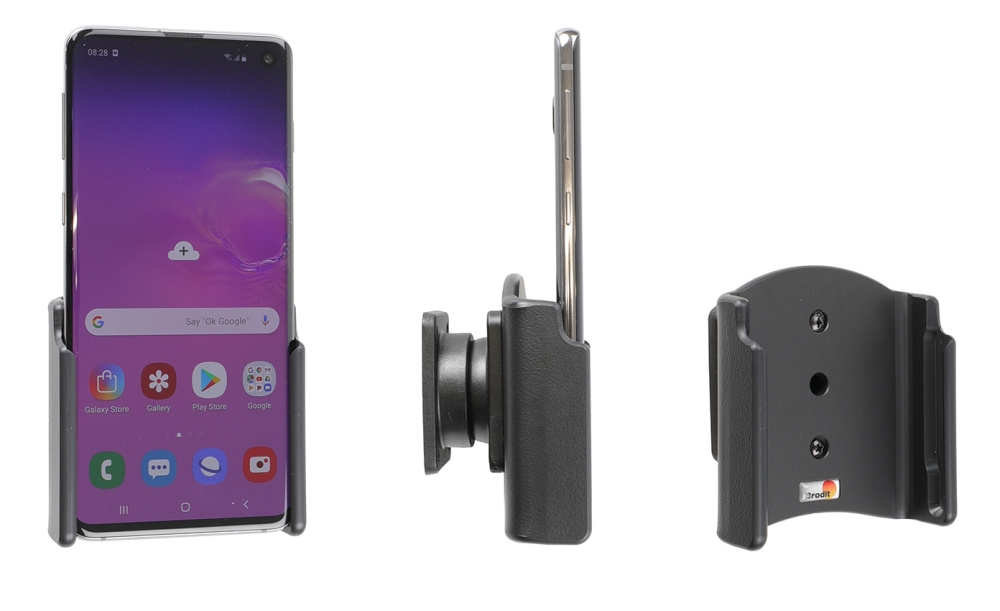 Brodit Passive Halterung mit Kugelgelenk, Samsung Galaxy S10