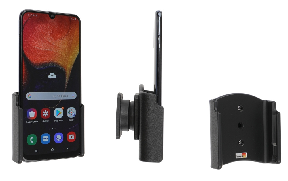 Brodit Passive Halterung mit Kugelgelenk, Samsung Galaxy A50 (SM-A505)