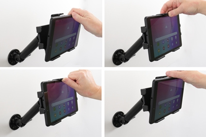 Brodit Passive Halterung mit Kugelgelenk, Samsung Galaxy Tab A 8.0 (2019 SM-T290/SM-T295)