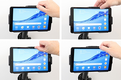 Brodit Passive Halterung mit Kugelgelenk, Huawei MediaPad M5 Lite 8