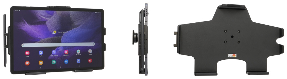Brodit Passive Halterung mit Kugelgelenk, Samsung Galaxy Tab S7 FE SM-T733