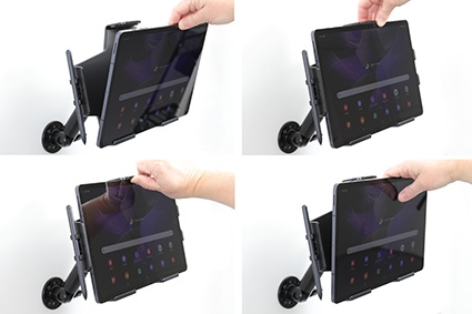Brodit Passive Halterung mit Kugelgelenk, Samsung Galaxy Tab S7 FE SM-T733