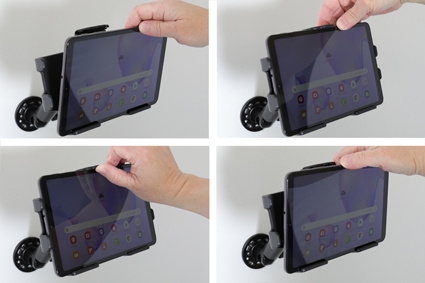 Brodit Passive Halterung mit Kugelgelenk, Samsung Galaxy Tab A 8.4 (2020) SM-T307