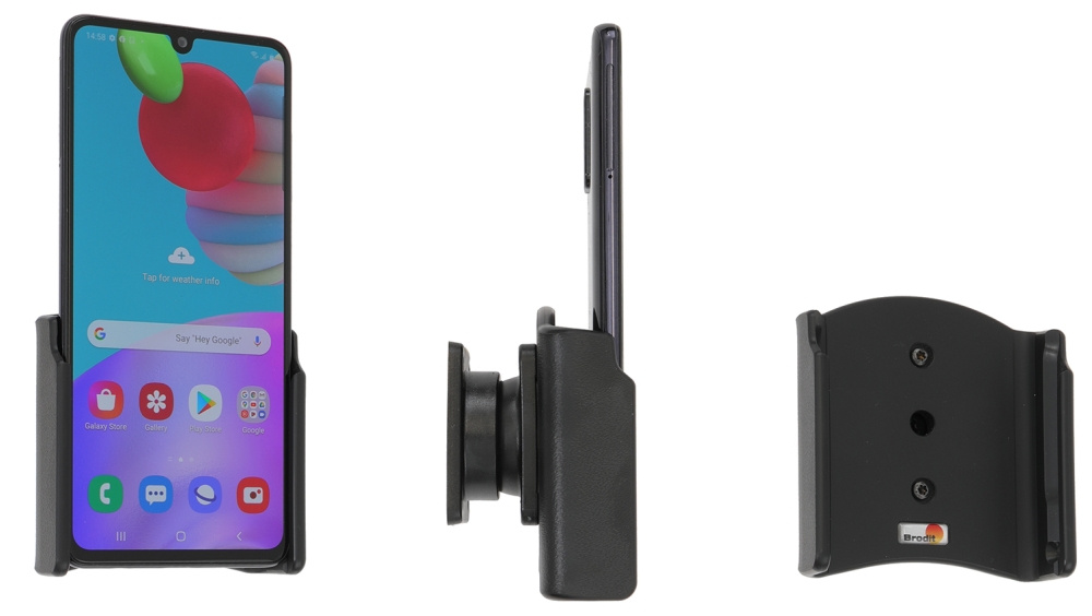 Brodit Passive Halterung mit Kugelgelenk, Samsung Galaxy A41 (SM-A415F)
