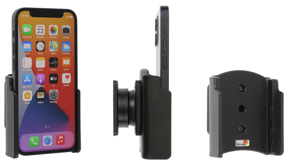 Brodit Passive Halterung mit Kugelgelenk, Apple iPhone 12 Mini