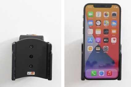 Brodit Passive Halterung mit Kugelgelenk, Apple iPhone 12/12 Pro/15/15 Pro